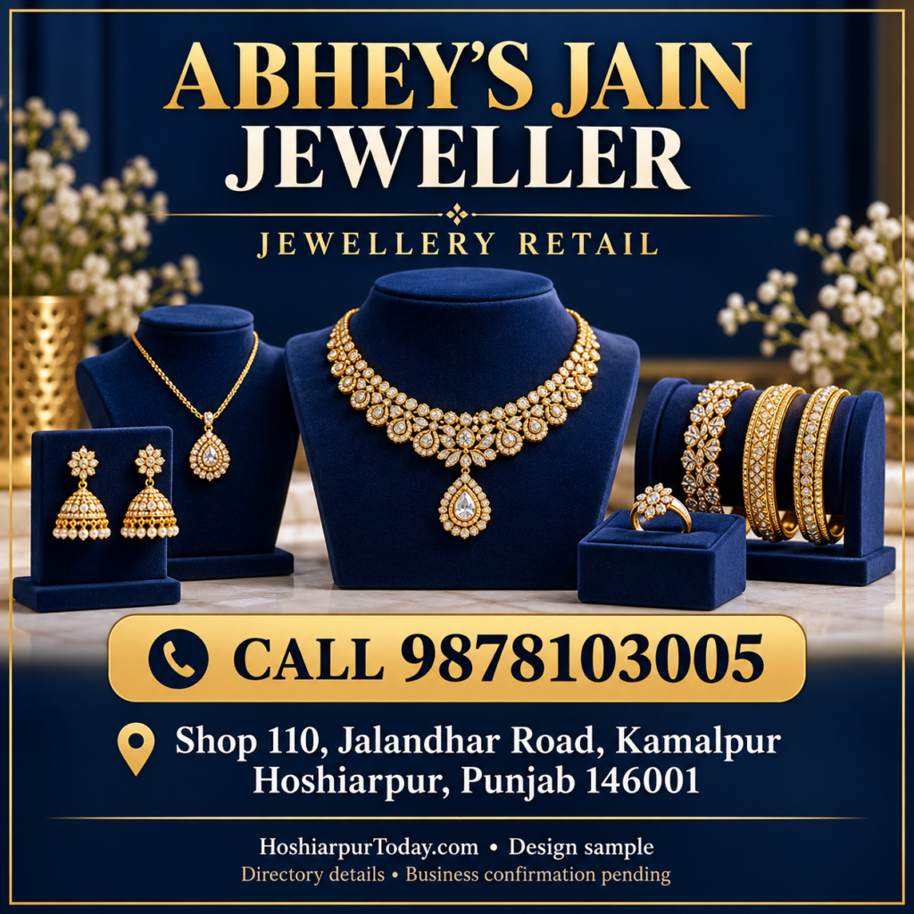 Abhey’s Jain Jeweller — advertisement sample
