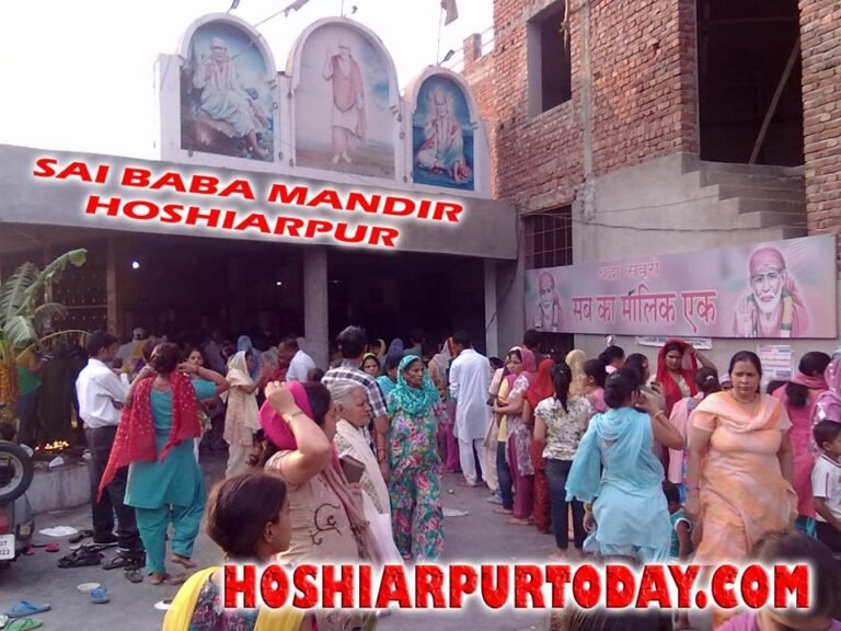 Sai Baba Mandir, Adamwal Road — Photo Archive