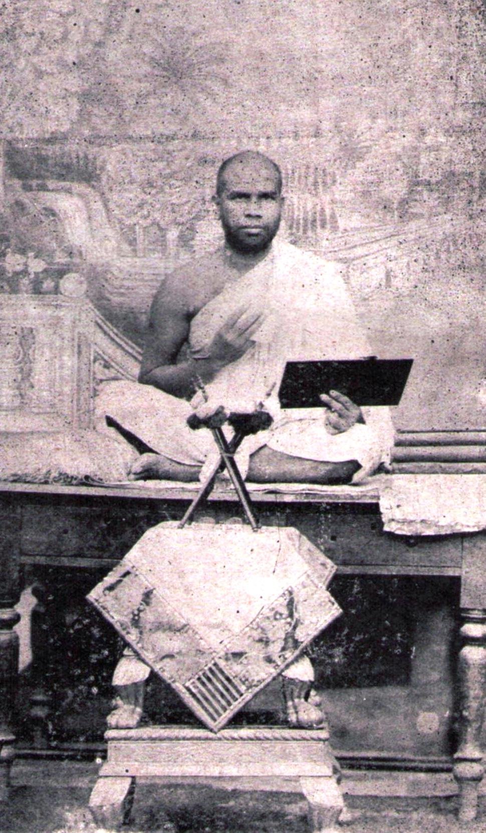 Historical portrait of Acharya Vijayanand Suri, Swami Atmaram Ji
