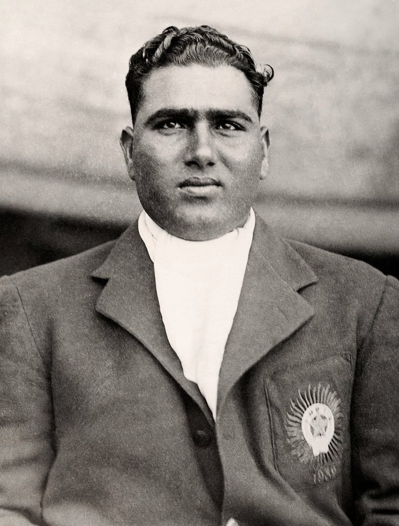Cricketer Mohammad Nissar photographed around 1932