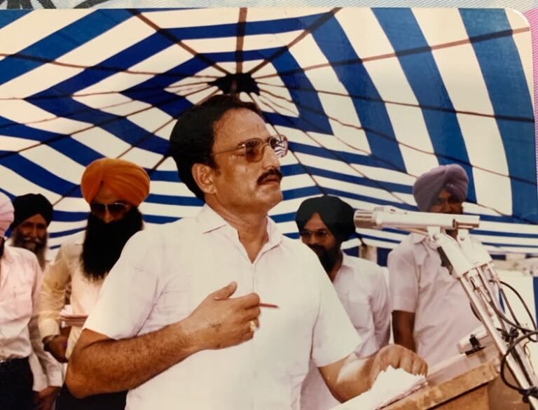 Sh. Ramesh Chander Dogra: Four-Time Dasuya MLA and Former Punjab Cabinet Minister